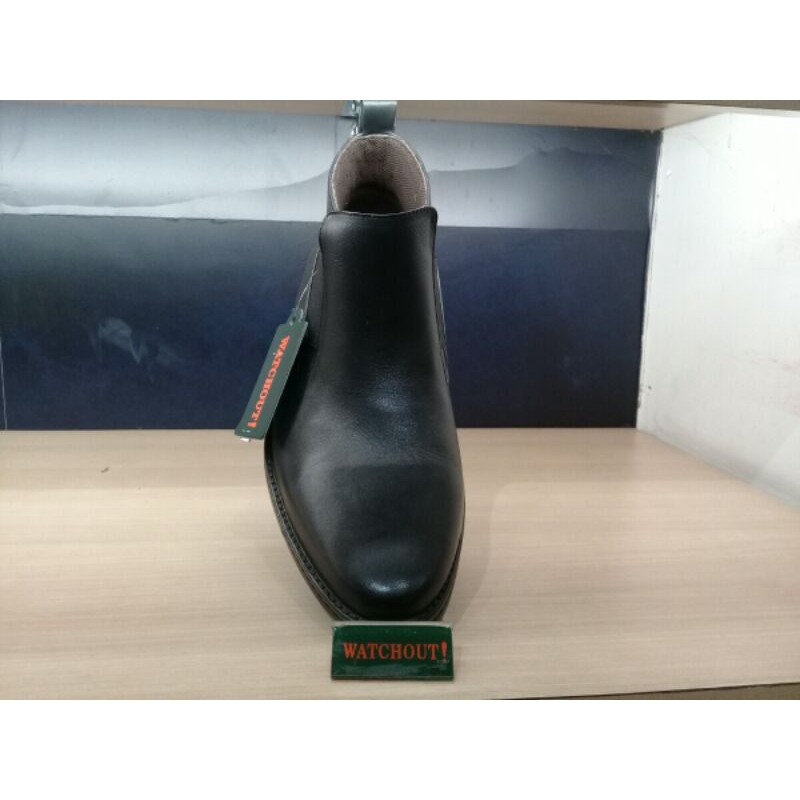 WATCHOUT WC10013 SEPATU BOOT FORMAL KULIT ASLI ORIGINAL