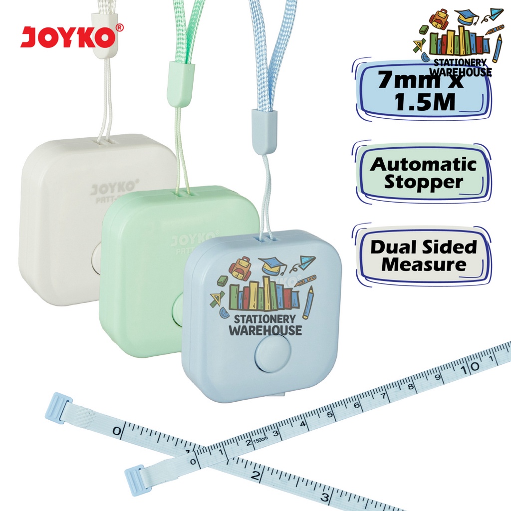

Pocket Ruler Tailoring Tape Meteran Jahit Joyko PRTT-280 1.5 Meter