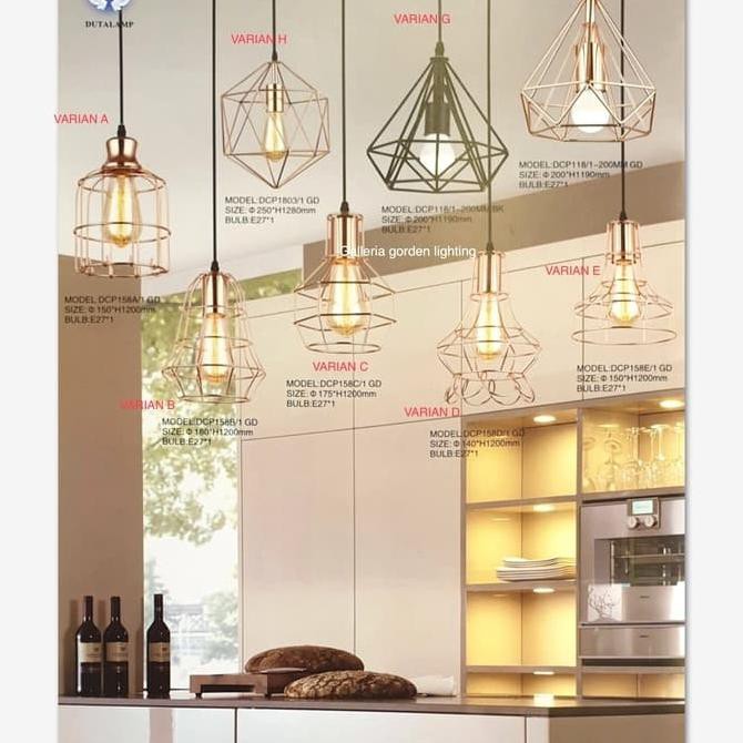  BISA BAYAR DITEMPAT Lampu hias gantung vintage dekorasi  