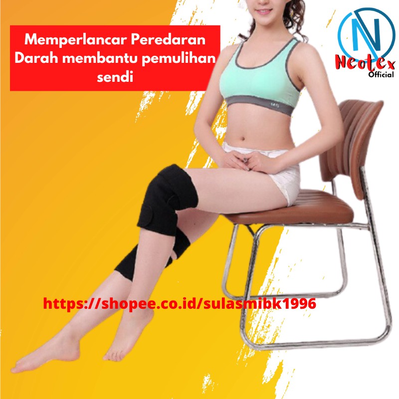 Deker Pelindung Lutut Perawatan Diri Alat Kesehatan Terapi Lutut Knee Care Theraphy Kneepad 1 Pasang