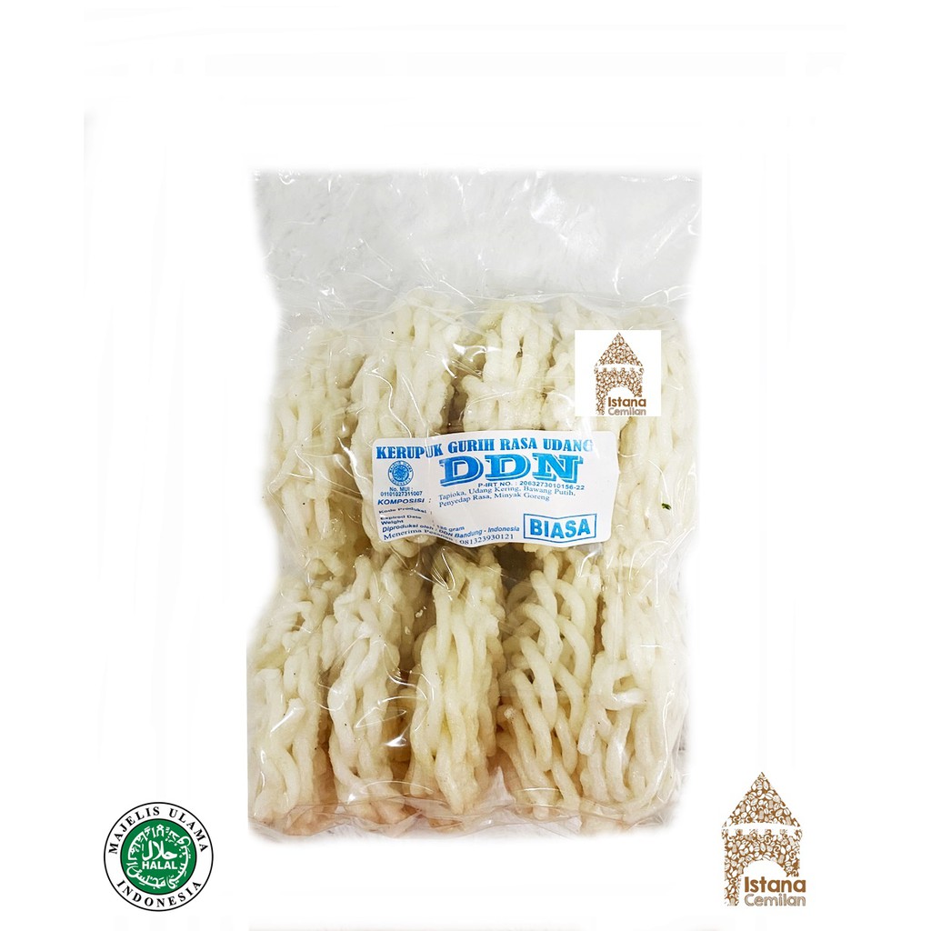 

Kerupuk Aci DDN Biasa (isi 10 pcs) | Kemasan Vacuum