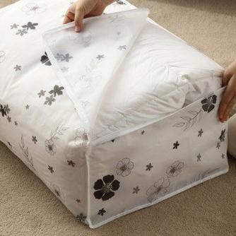 [terbaruuuuu] Dust Cover Storage Bag Cloth Bag Organizer Tempat Bed Cover Pakaian Pouch Storage >>