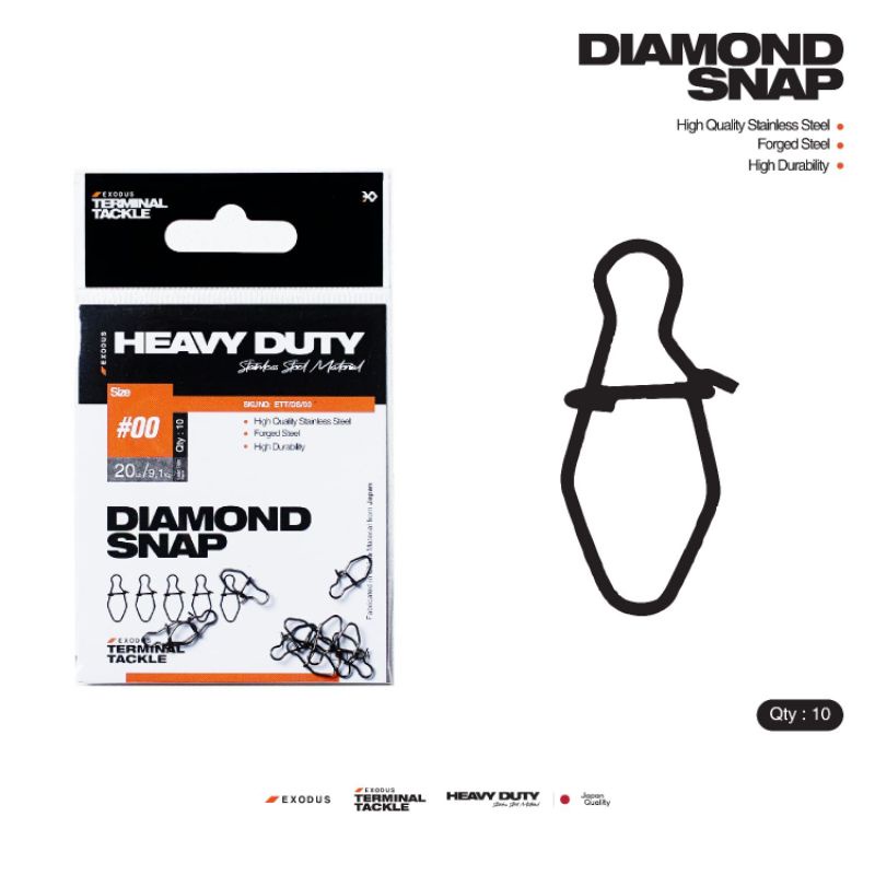 Snap Exodus - Reguler snap / P-Snap / Tear Drop Snap / Diamond Snap