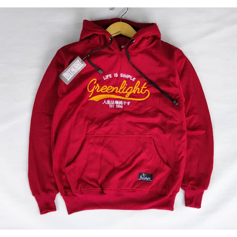 BEST SELLER Hoodie Greenlight Anak SD Kelas 5-SMP,Basic Sweater Anak Cowok Cewek-Casual-Terbaru