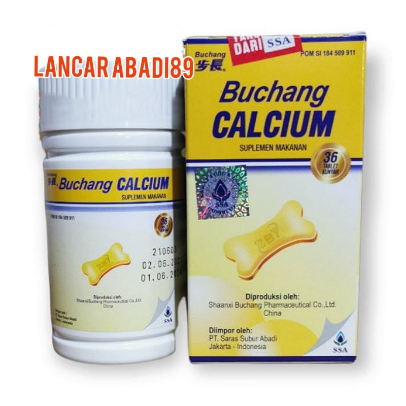 Buchang calcium - calsium vitamin tulang
