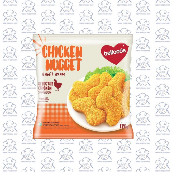

Belfoods Chicken Nugget / Naget Ayam 170gr
