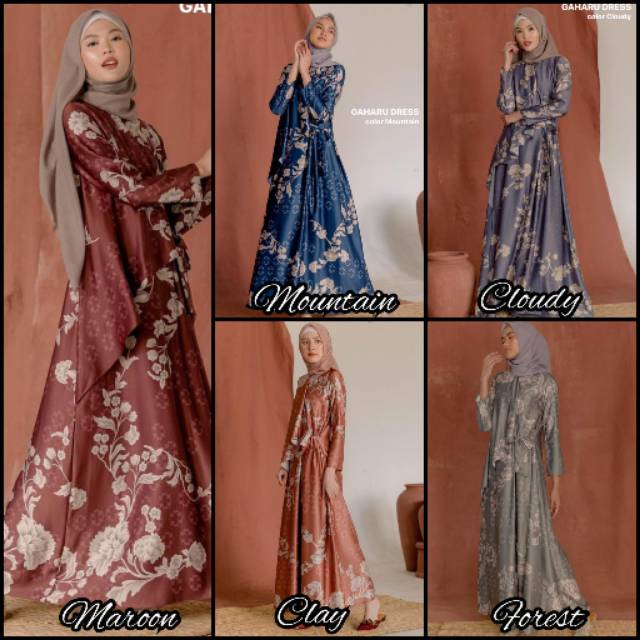 Gaharu Dress Wearing Klamby