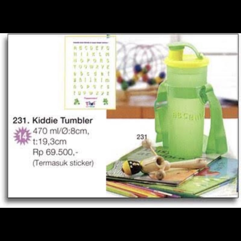 TUPPERWARE KIDDIE TUMBLER (TIWI)