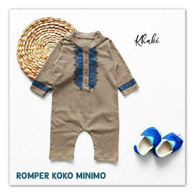 Koko Jumper Set Bayi-khaki 4-9 bln