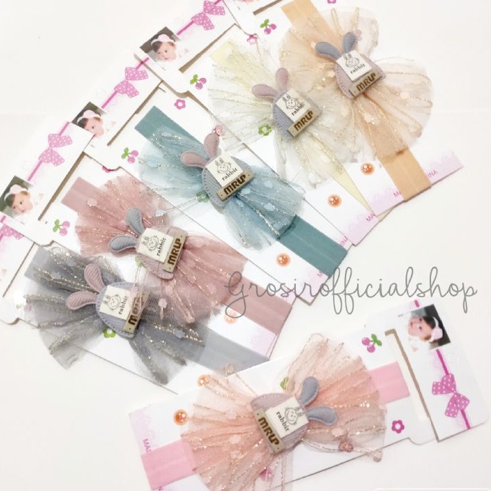 Bandana Baby - headband Baby import elastis