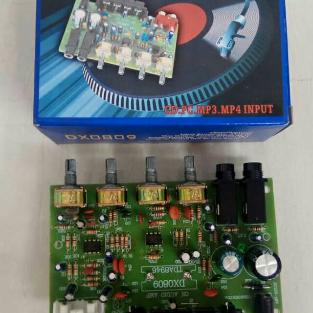 Kit Audio Power Amplifier Stereo 60 watt