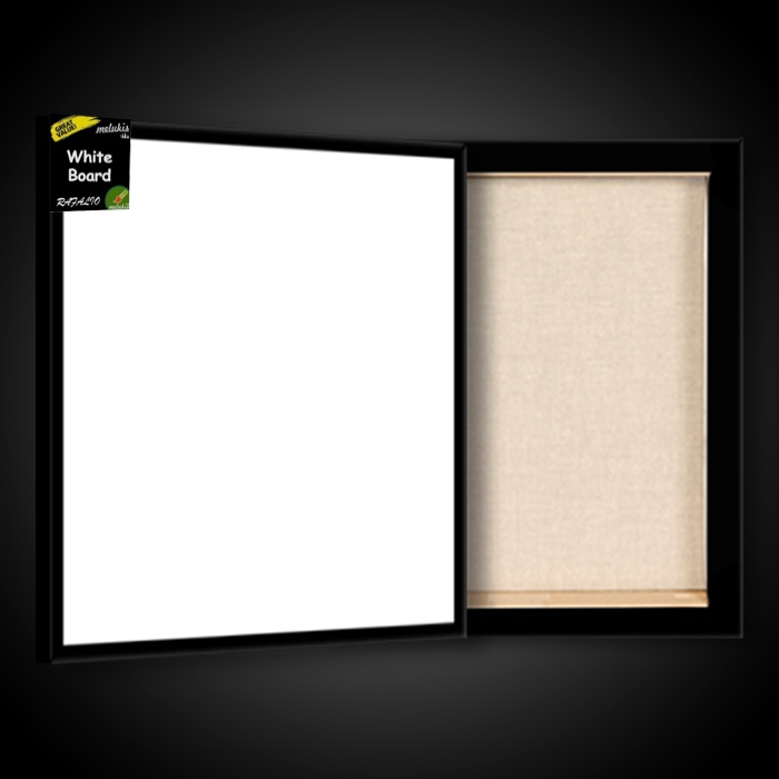 

White Board Melamin Papan Tulis Putih By Ravalio 30x50 cm