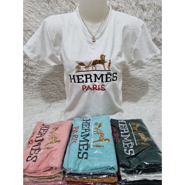 MG kaos wanita premium / Babyterry import / baju atasan wanita /BORDIR