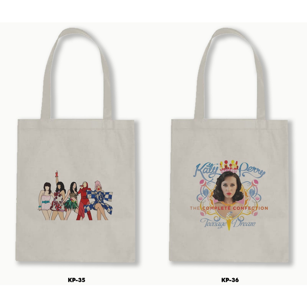 TOTE BAG BLACU - KATY PERRY 03