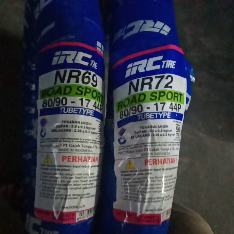 Ban Luar 80/90-17 merk IRC