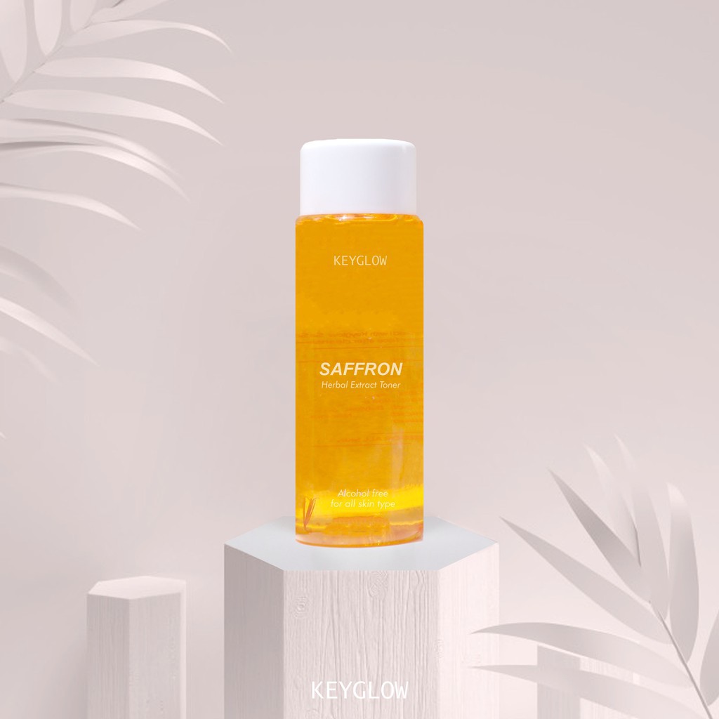 TONER SAFFRON KEYGLOW BY RIA RICIS/ Saffron toner terbaik/ toner alami saffron/safron toner termura