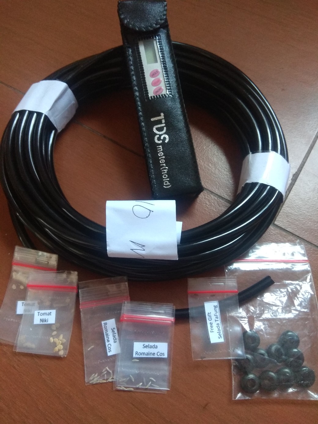 New Tds- 3 Hidroponik, Hati-hati Barang Palsu, Tds Meter High Quality Sudah Kalibrasi + Sarung Kulit