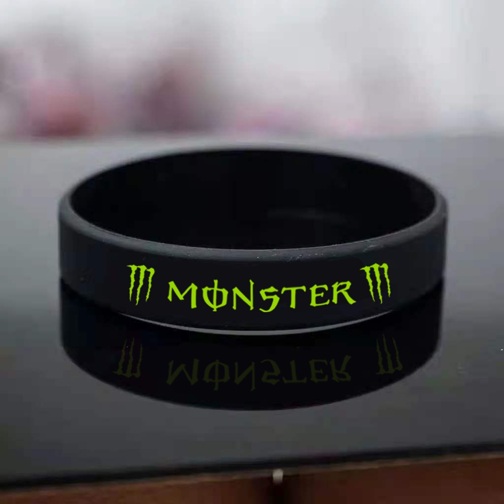 MONSTER ENERGY WRISTBAND GELANG KARET MOTOR SPORT MOTOGP GP BRACELET BISA BAYAR DITEMPAT