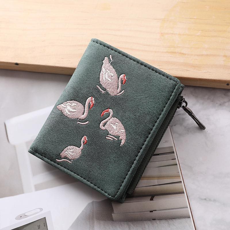 Dompet Bioaqua motif flamigo #C182-1