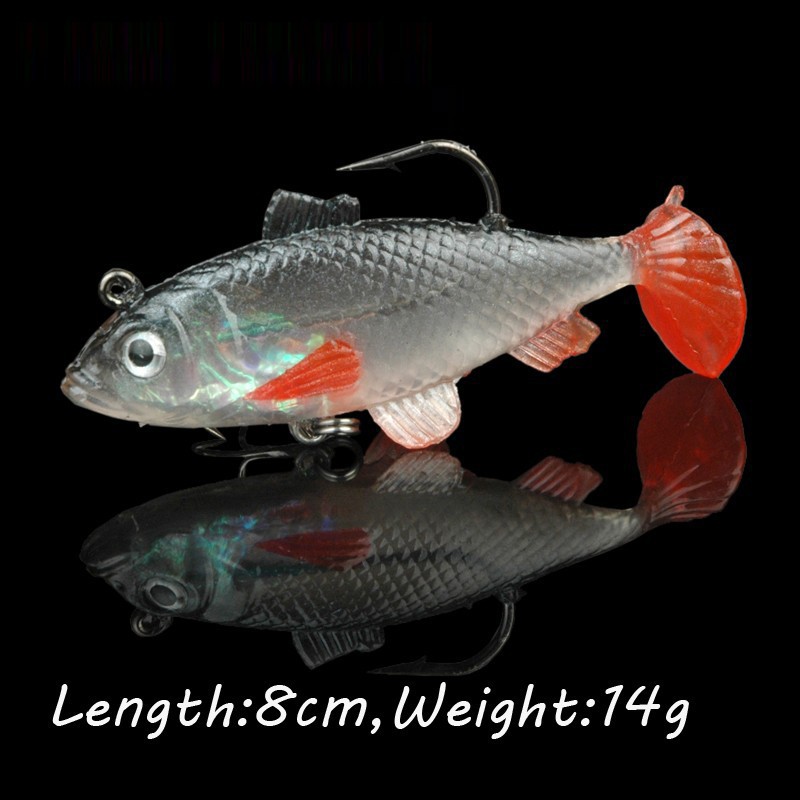 Umpan Casting Soft Wobbler / Minnow / Umpan Mancing Laut / Umpan Tiruan