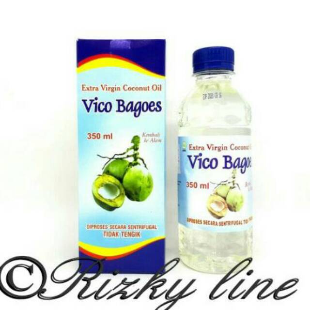 VICO Bagoes VCO Virgin Coconut Oil Minyak Kelapa Murni 350ml