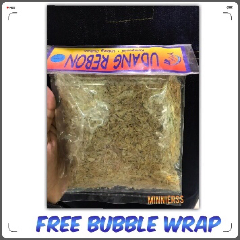 

Udang Rebon Free packing bubblewrap dan dus
