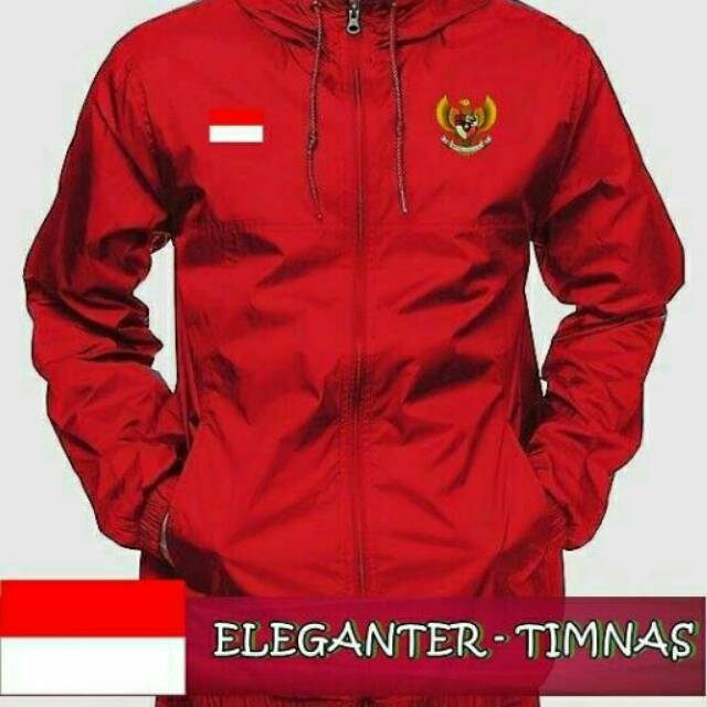 Jaket Bola Eleganter Timnas Indonesia
