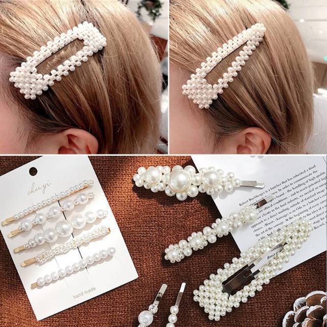 Best seller Jepit  korea pearl  Mutiara Shopee Indonesia