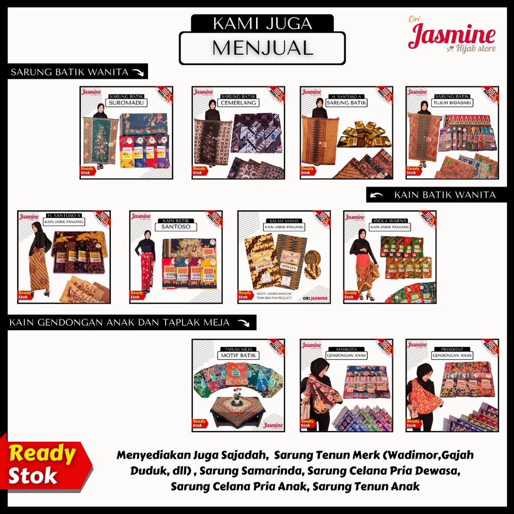 Kain batik meteran katun solo murah premium cemerlang cap cent  jarik melahirkan bahan kebaya halus