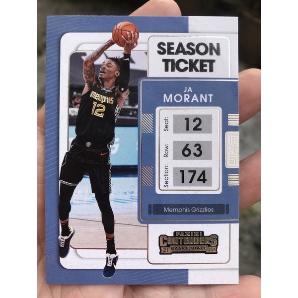 JA MORANT KARTU NBA PANINI CONTENDERS 2021