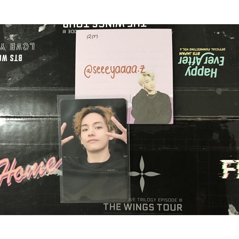 [READY STOCK] BTS SOWOOZOO Sowoozoo Bluray PC Photocard Taehyung V