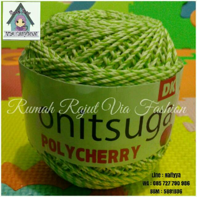 Benang Rajut Polycherry Sembur