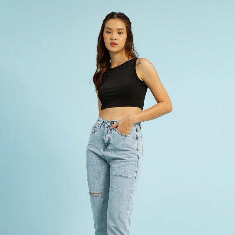 VIERLIN - Jeans 8021 - RIPPED JEANS HW