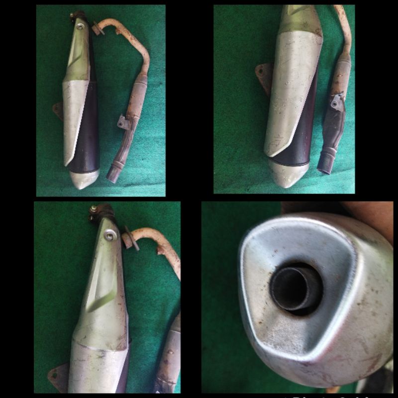 knalpot standar honda cbr 150 k45 lokal origjnal copotan