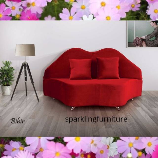Sofa Bibir Marco House Garansi 10 Tahun.