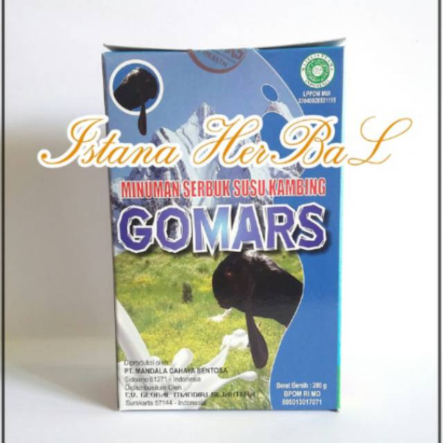 

Susu kambing gomars