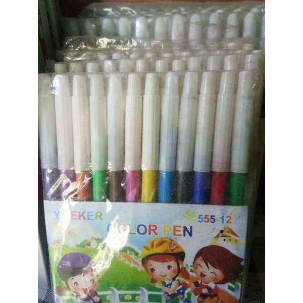 

spidol 12 warna mini