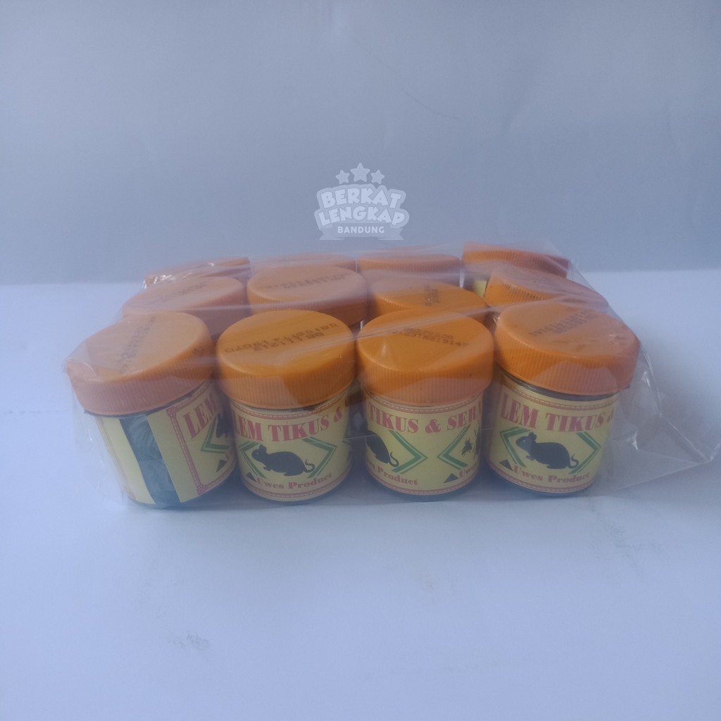 

Lem Tikus Pot Super Lengket (Isi 12)