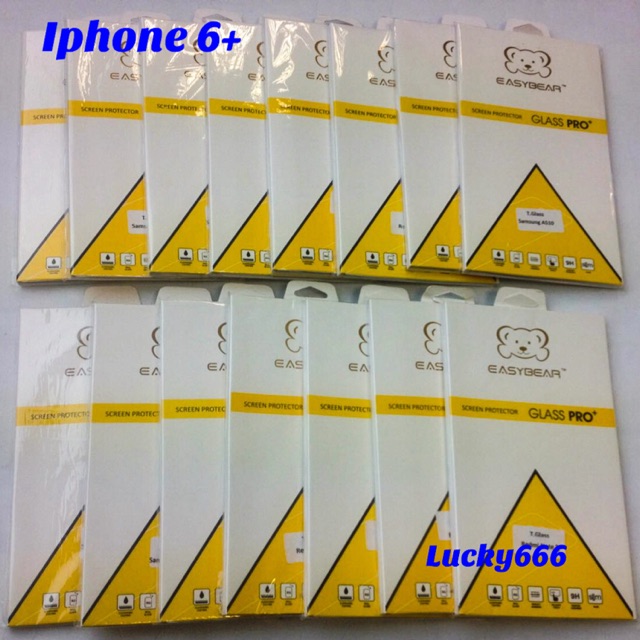 Tempered glass iphone 6+ / iphone 6+s / tempered glass iphone 6 plus