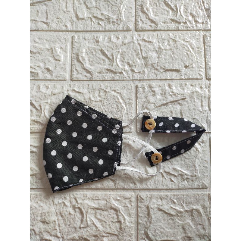 MASKER SET KONEKTOR KAIN POLKA