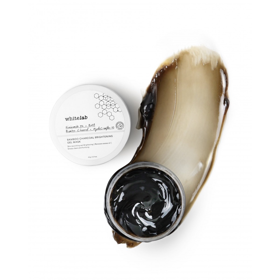 Whitelab Mugwort Pore Clarifying | Heartleaf Skin Purifying | Bamboo Charcoal Brightening Gel Mask White Lab