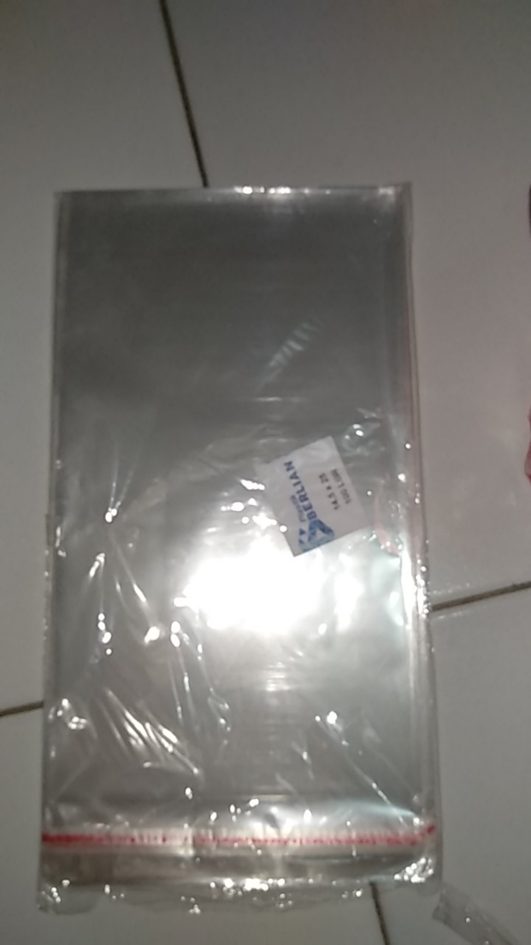 Plastik Opp 14,5 X 25 Cm 20 Mic / Plastik Undangan / Plastik Aksesoris