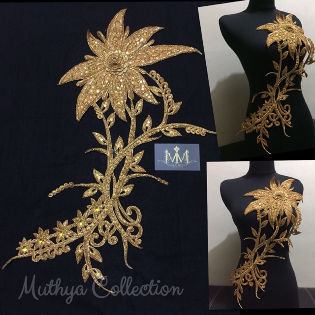 Renda Full Payet Matahari Gold