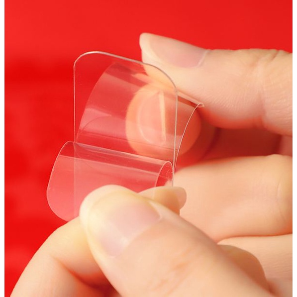 

H 727 Double tape box isi 60pcs serbaguna tape import lem transparant