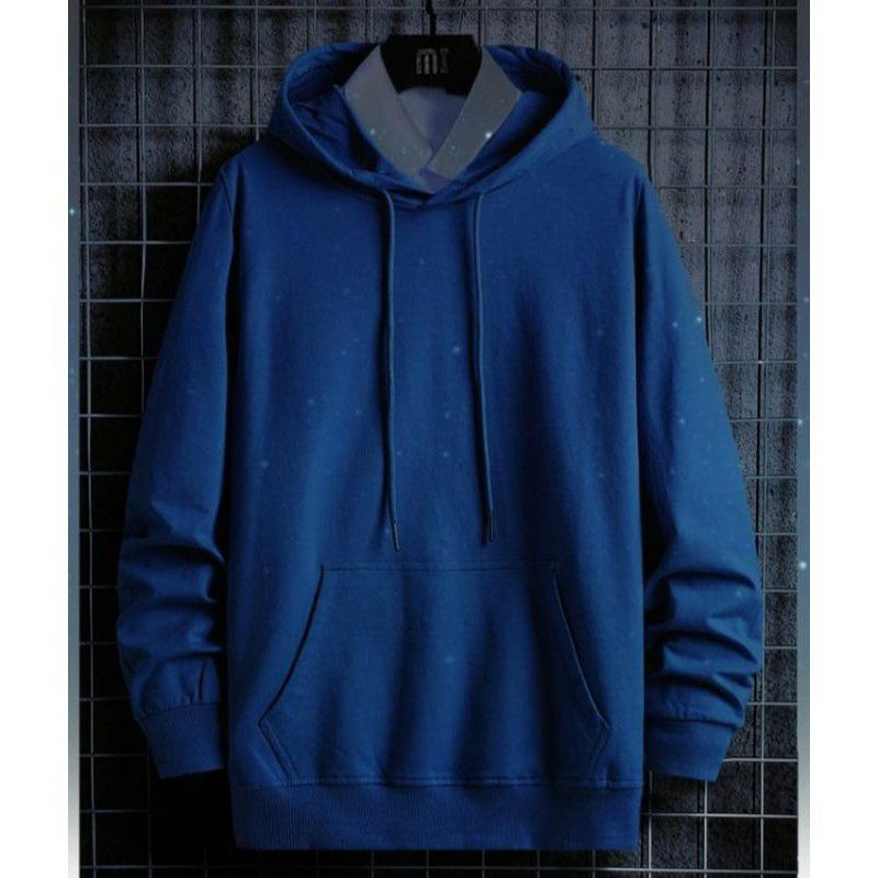 COD Jaket Sweater Hoodie Polos PRIA WANITA jumpper Hoodie polos Kualitas Distro / sweater polos  / jaket polos / hoodie polos / jaket / hoodie / sweater /  sweater pria / sweater wanita / polos / pria / distro / switer / pakaian / pakaian pria-Navy