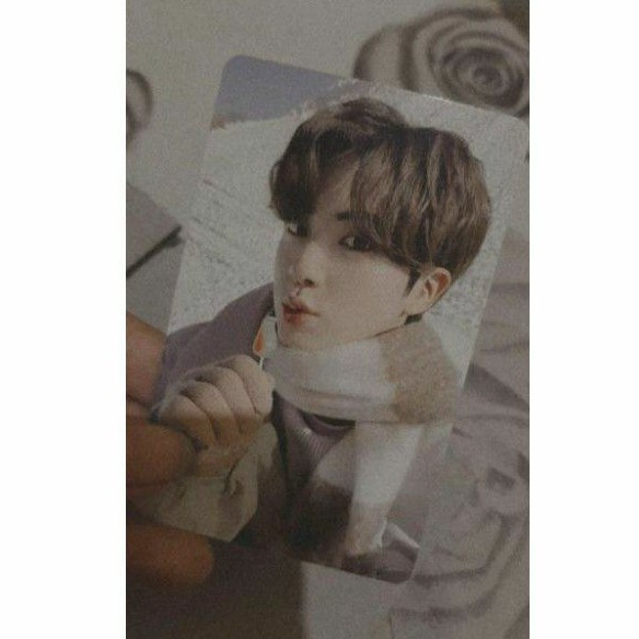 Photocard winter package seokjin BTS jin