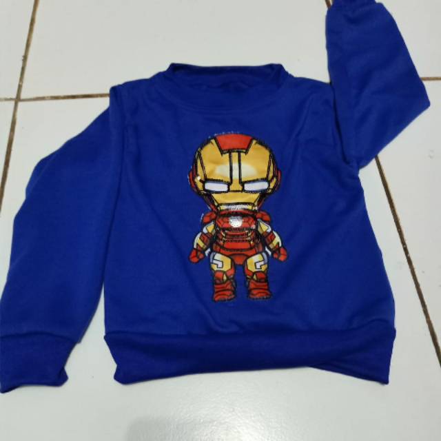 Sweater led anak....bisa nyala ya