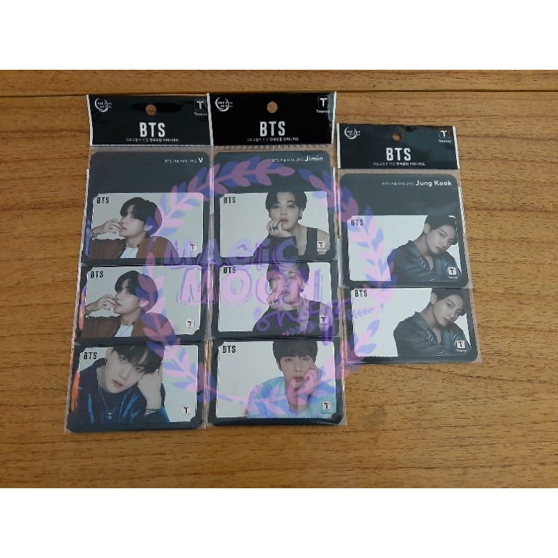 BTS T-MONEY MIRROR DAN LENTICULAR BTS
