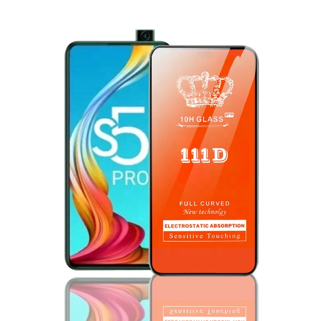 TEMPERED GLASS FULL 111D REALME C1 C2 C3 C11 C12 C15 C17 C20 C21 C21Y C25 C25S C20A C31 C35 X XT X2