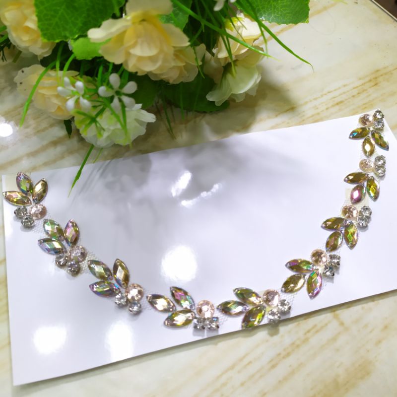 Payet rangkai / payet rangkai leher / payet kebaya / payet baju / payet mutiara / mutiara rangkai